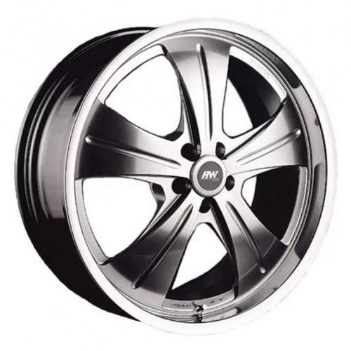 Диски Racing Wheels Premium HF-611 10x22 5x130 ET 45 Dia 71.6 (серебистый темный)